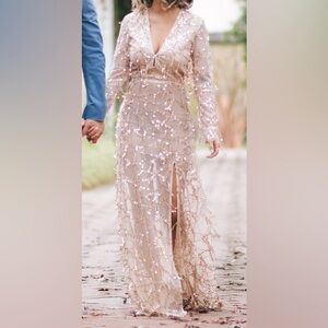 Sequined Pretty Little Thing Maxi Dress